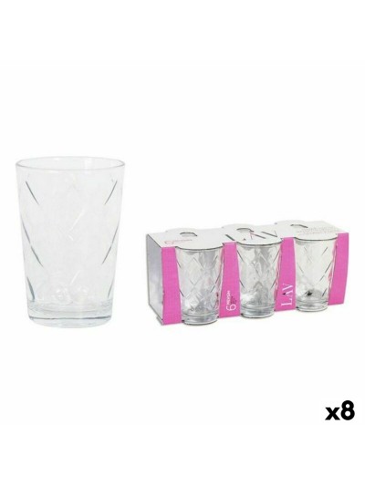 Set de Vasos LAV LV-MEV220E 6 Piezas (8 Unidades) (205 ml)