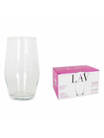 Set de Vasos LAV 144954 6 Piezas (8 Unidades) (495 ml)
