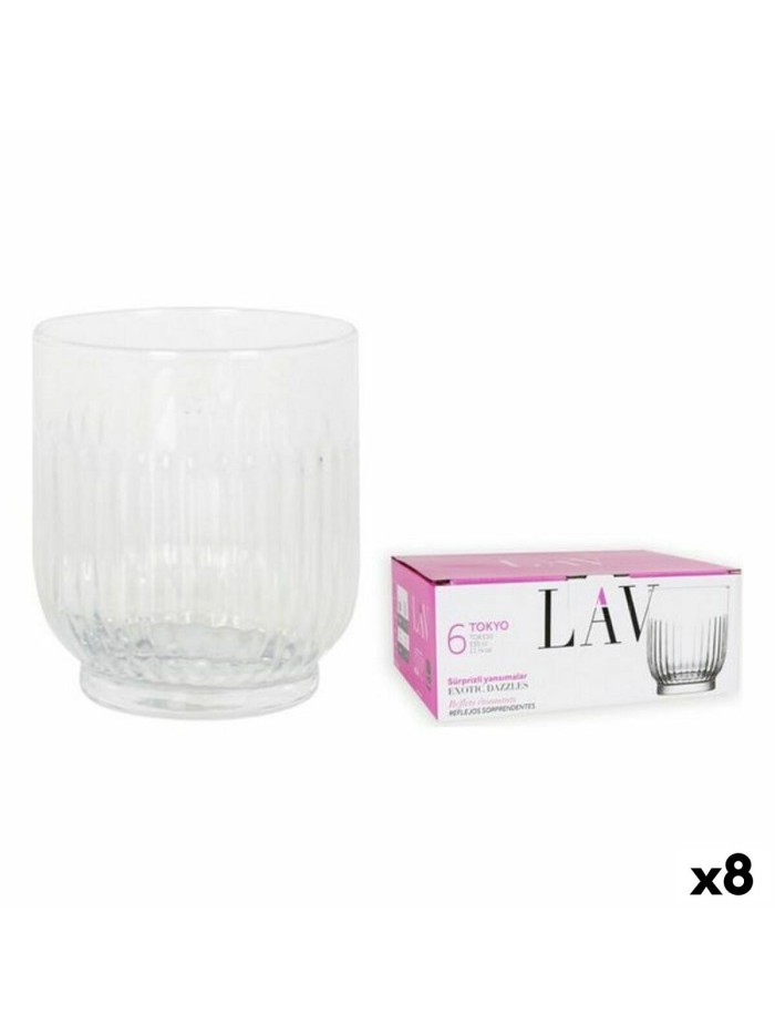 Set of glasses LAV 144877 6 Pieces (8 Units) (330 ml)