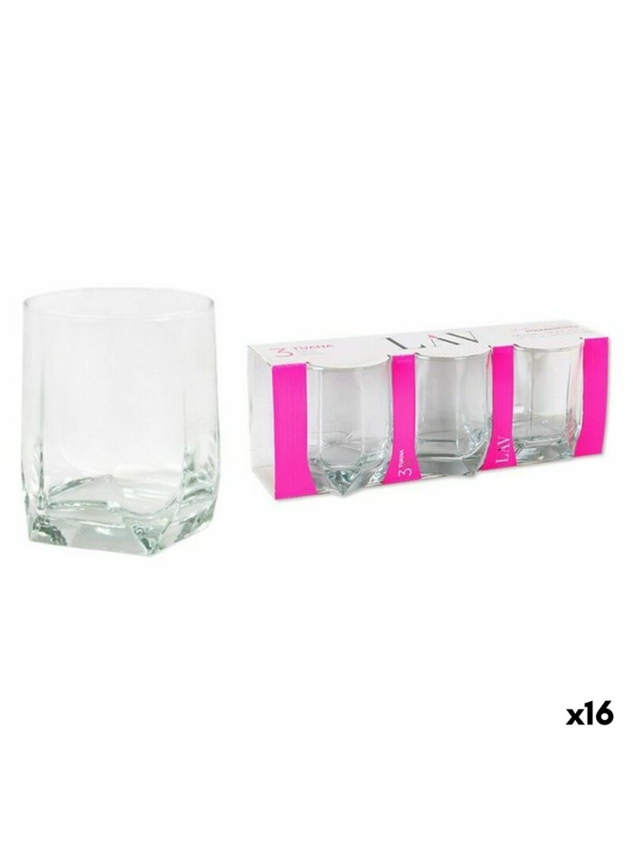 Set de Vasos LAV Tuana 320 ml 3 Piezas (16 Unidades)