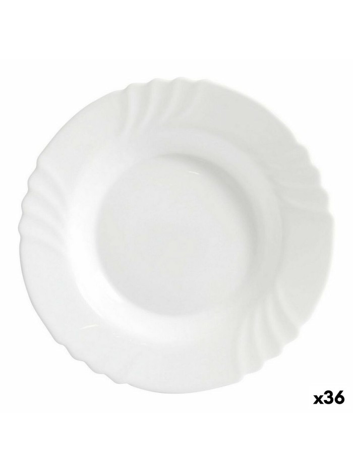 Plato Hondo Bormioli Ebro Ø 23 x 3 cm (36 Unidades)