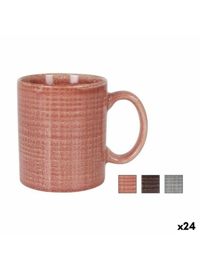 Cup La Mediterránea Reassure 380 ml Ceramic Rectangular (24 Units)