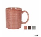 Taza La Mediterránea Reassure 380 ml Cerámica Rectangular (24 Unidades)