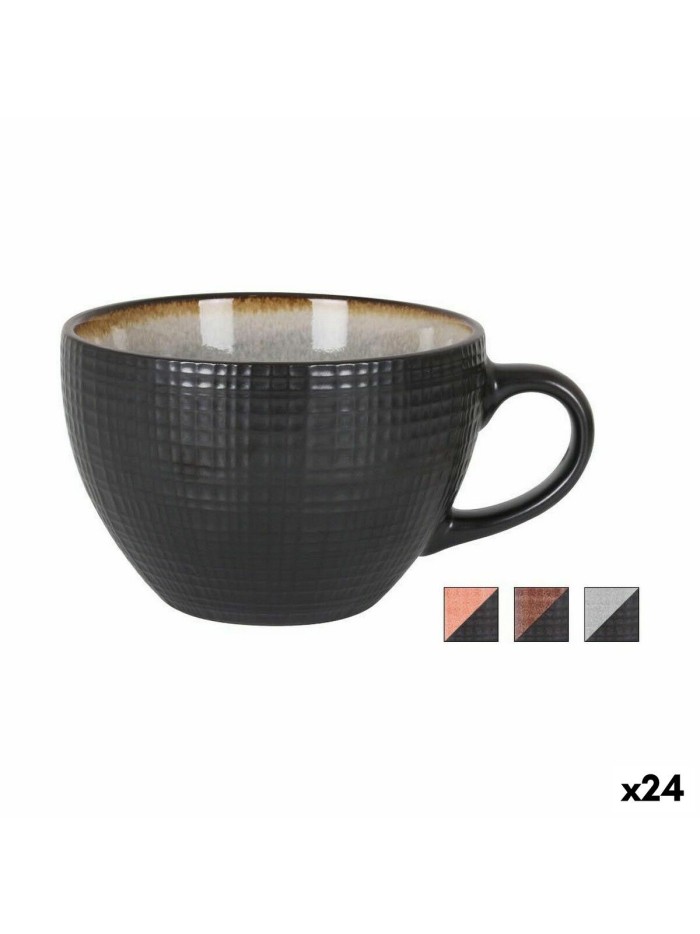 Cup La Mediterránea Sauvage 425 ml Ceramic (24 Units)