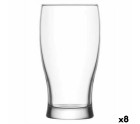Beer Glass LAV Belek Transparent Crystal 6 Pieces (8 Units) (375 cc)
