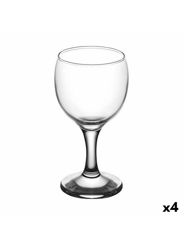 Set of cups Inde Misket 170 ml White 6 Pieces (4 Units)