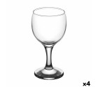 Set de Verres Inde Misket 170 ml Blanc 6 Pièces (4 Unités)