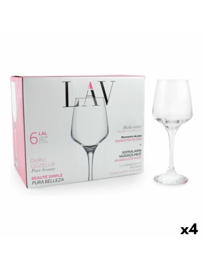 Set de Verres LAV LV-LAL569F (6 Pièces) (4 Unités)
