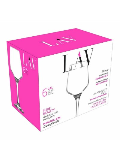 Set de Copas LAV LV-LAL569F (6 Piezas) (4 Unidades)