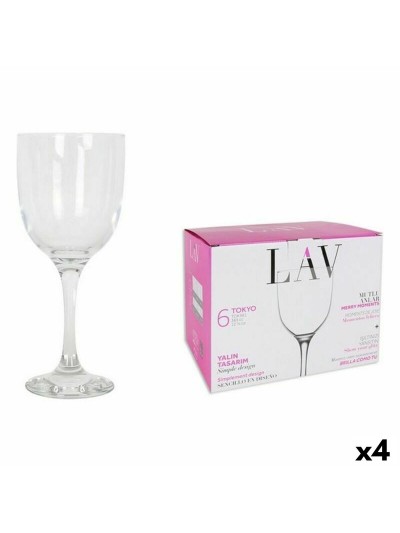 Set de Verres LAV Tokyo (6 Pièces) (4 Unités) (365 ml)