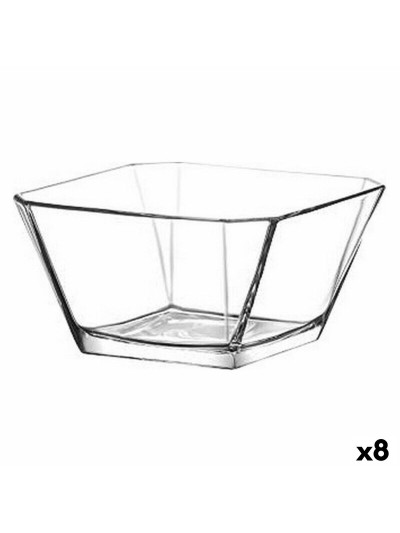 Set de Cuencos LAV KRN260F_SML 300 cc (6 pcs) Cuadrado 6 Piezas (6 Unidades) (8 Unidades)