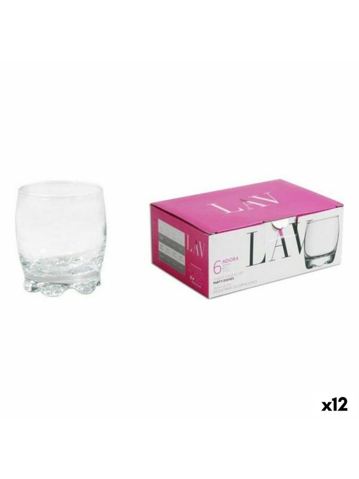 Ensemble de Verres à Liqueur LAV 596155 (12 Unités) (80 ml)
