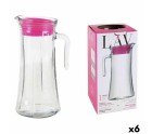 Transparent Glass Jug LAV LV-TRU140 PK0001RP (6 Units) (1400 ml)