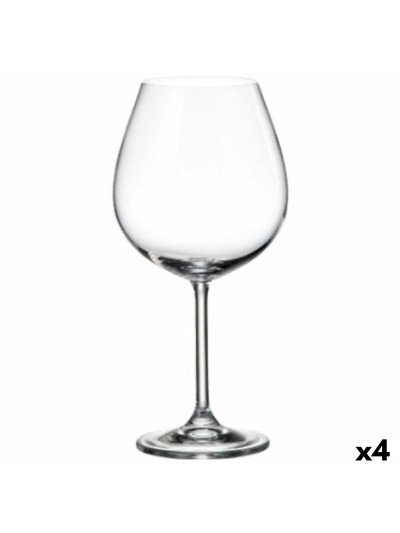 Set de Verres Bohemia Crystal Clara 650 ml (6 Unités) (4 Unités)