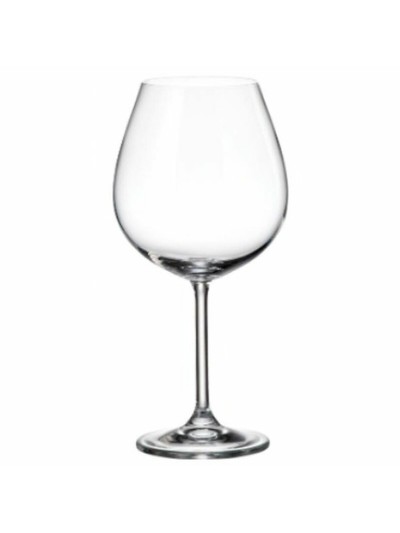 Set of cups Bohemia Crystal Clara 650 ml (6 Units) (4 Units)