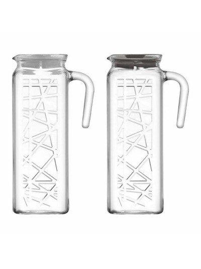 Jug LAV Line Transparent Crystal (6 Units) (1,2 L)