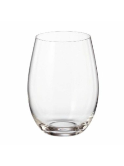 Set de Verres Bohemia Crystal Clara 560 ml Verre 6 Pièces (4 Unités)