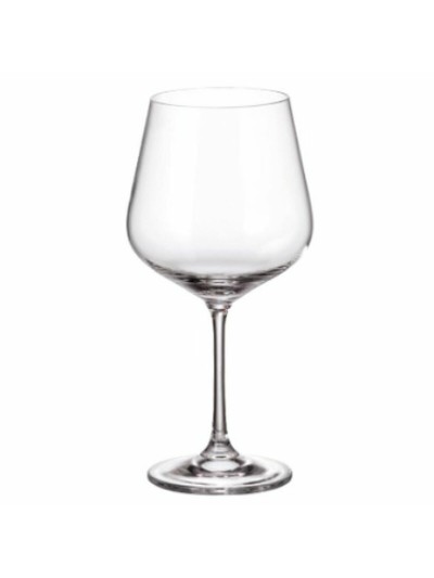 Set of cups Bohemia Crystal Sira 600 ml (6 Units) (4 Units)