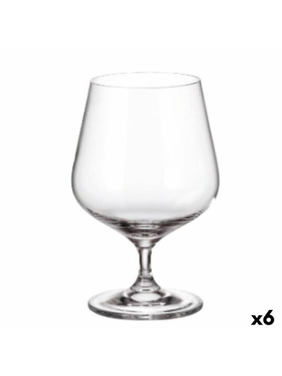 Set de Verres Bohemia Crystal Sira Cognac 590 ml 6 Unités 4 Unités