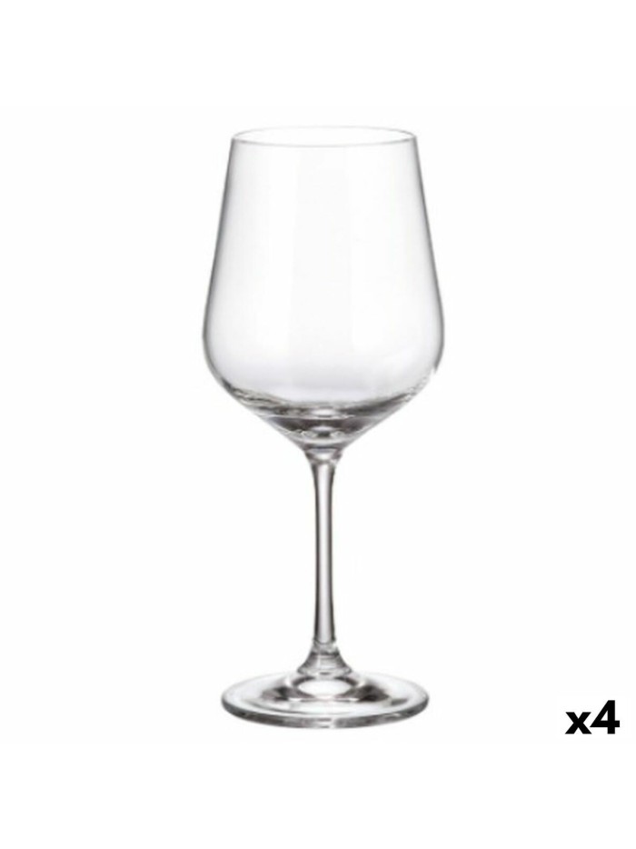 Set of cups Bohemia Crystal Sira 580 ml (6 Units) (4 Units)