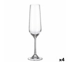 Set de Copas Bohemia Crystal Sira Champagne 200 ml 6 Unidades 4 Unidades