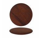 Serving board Viejo Valle Iroko Circular ø 32 x 1,8 cm (2 Units)