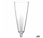 Set of cups Viejo Valle Champagne 20 Pieces 160 ml (20 Units)