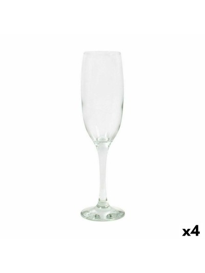 Set de Verres LAV Venue Champagne 6 Pièces 220 ml (4 Unités)