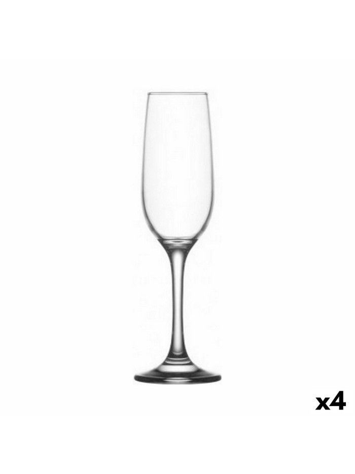 Set de Copas LAV Fame high Champán 215 ml 6 Piezas (4 Unidades)