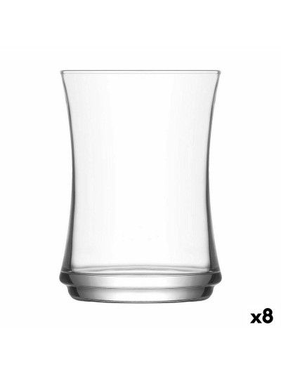 Set de Vasos LAV Lune 225 ml Vidrio 6 Piezas (8 Unidades)