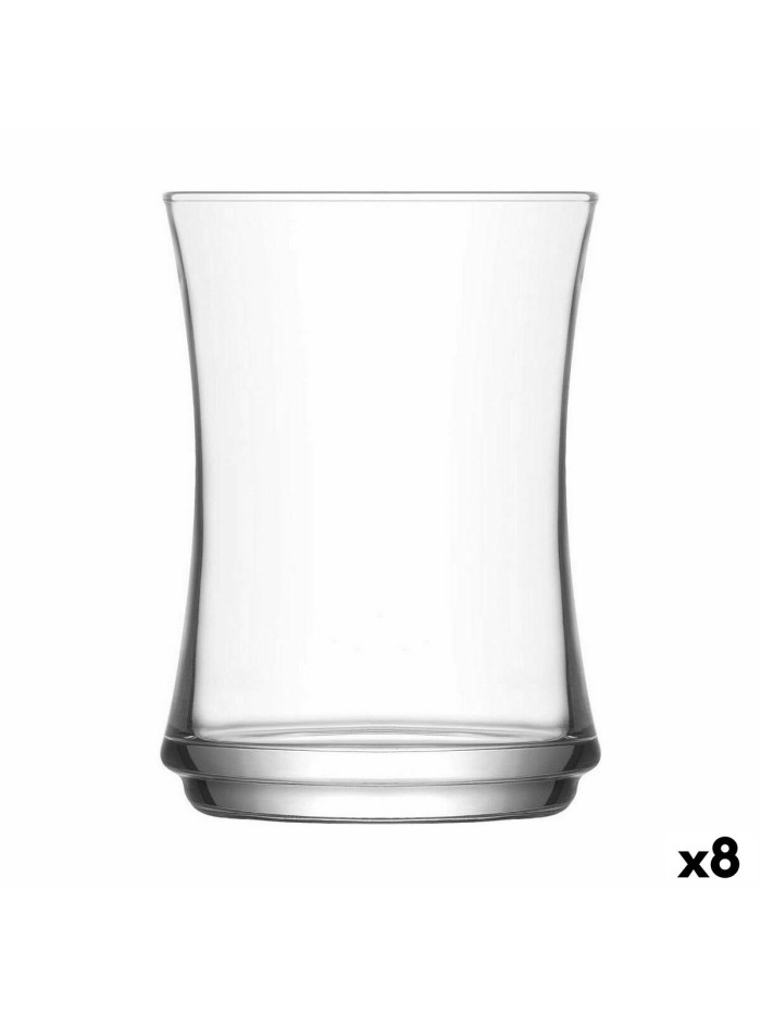 Set of glasses LAV Lune 225 ml Glass 6 Pieces (8 Units)