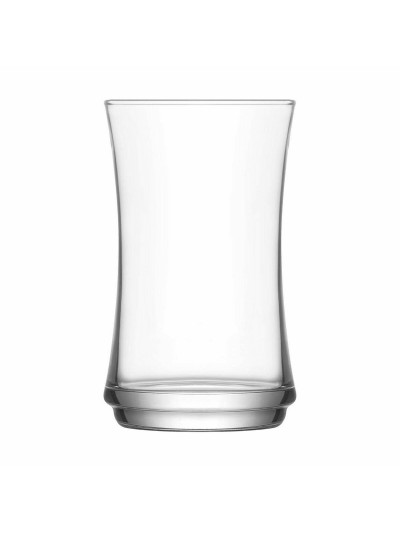 Set of glasses LAV Lune 365 ml Glass 6 Pieces (8 Units)
