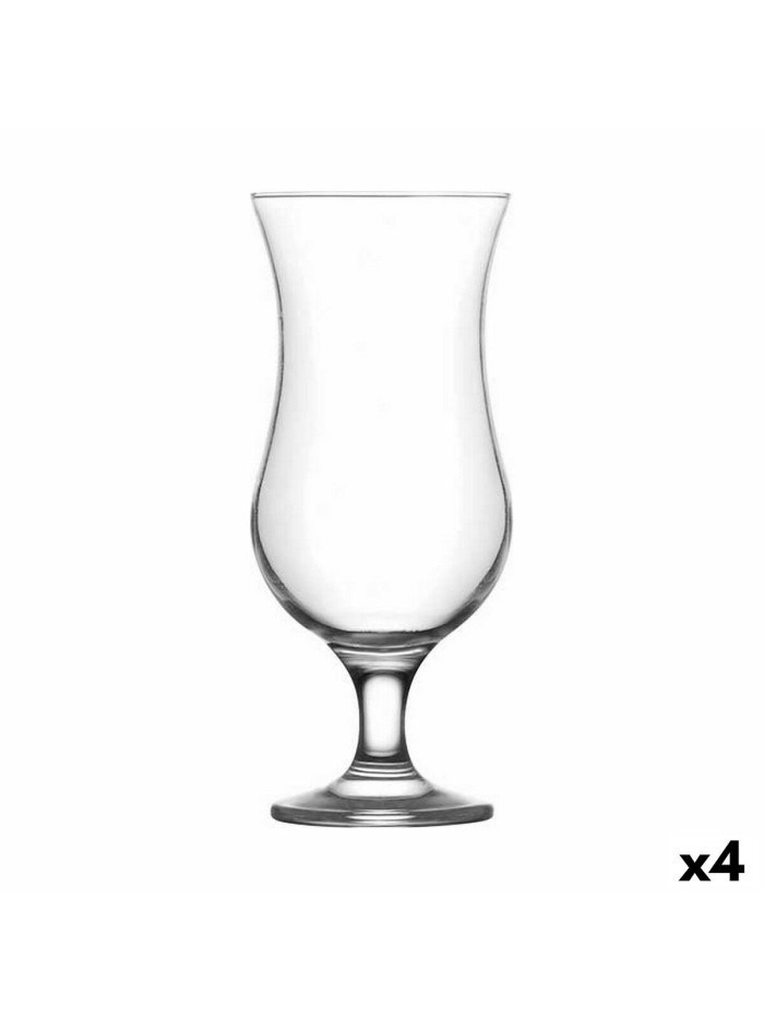 Set de Verres LAV Fiesta Cocktail 460 ml 6 Pièces 8 x 8 x 20 cm (4 Unités)