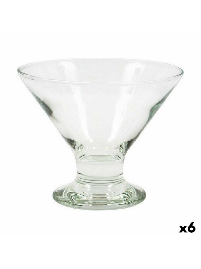 Set of cups LAV Crema Ice cream 165 ml 6 Pieces (6 Units)