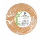 Cuenco Percutti Melamina Marrón Verde 18,9 x 18,9 x 8,5 cm Bambú (4 Unidades)