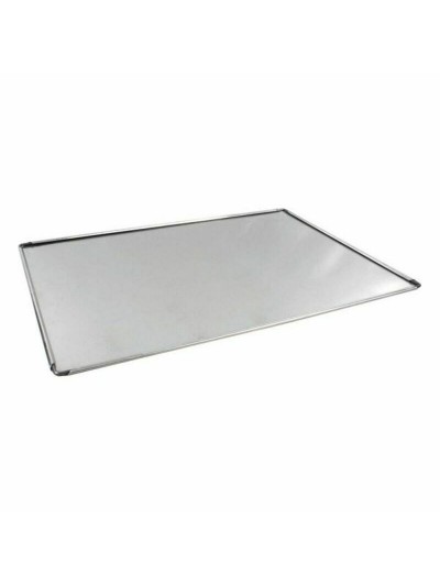 Bandeja para Horno VR Plateado Aluminio Rectangular 48 x 34 x 0,5 cm (6 Unidades)