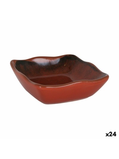 Cuenco Inde Cuadrado 10,5 x 10,5 x 3 cm (24 Unidades)