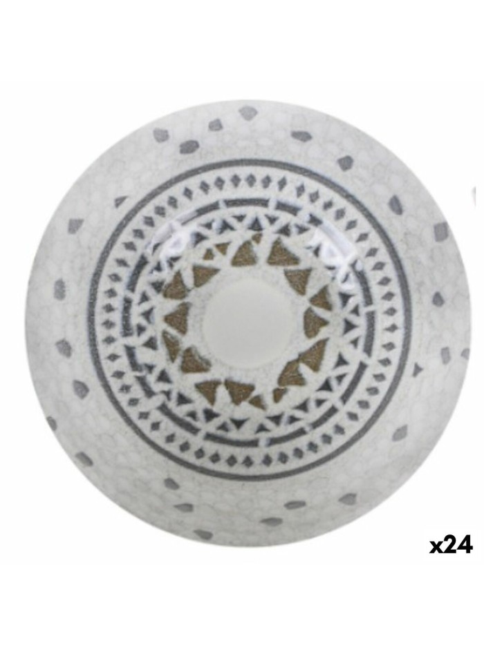 Cuenco La Mediterránea Barroc Porcelana Ø 16 x 7 cm (24 Unidades)
