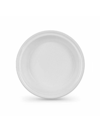 Lot d'assiettes réutilisables Algon Blanc 22 x 22 x 1,5 cm (36 Unités)