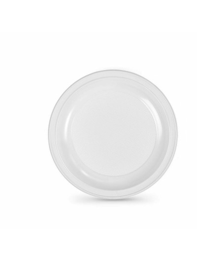 Lot d'assiettes réutilisables Algon Blanc Plastique 28 x 28 x 1,5 cm (36 Unités)