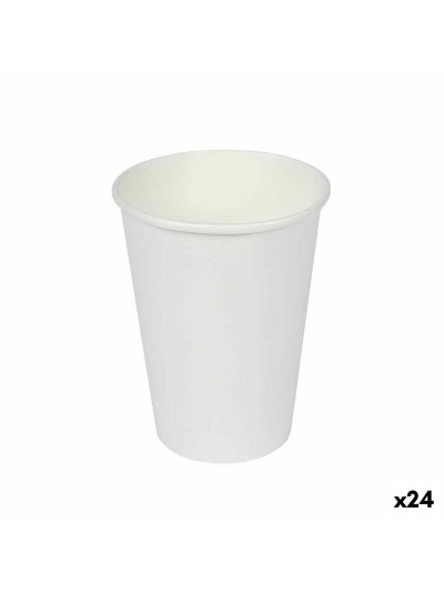 Set de Vasos Algon Cartón Desechables Blanco 24 Unidades (50 Piezas)