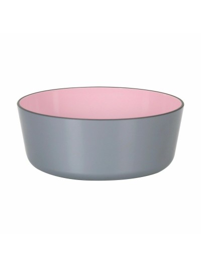 Bowl Inde Melamin Pink/Grey (12 Units)