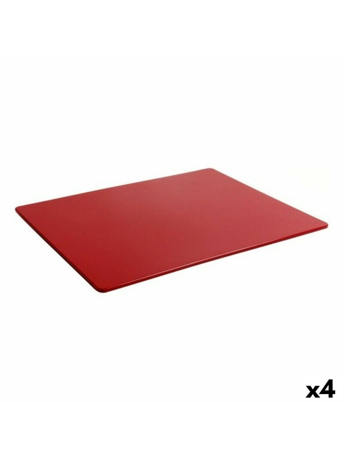 Bandeja de Aperitivos Viejo Valle Bayahibe Melamina Rojo 32,5 x 26,5 x 0,5 cm (4 Unidades)