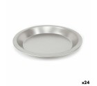 Baking tray Quttin Carbon steel 25 x 2,5 cm (24 Units)