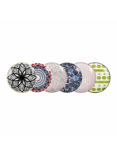 Serving Platter La Mediterránea Hanae Japanese Circular 20 x 20 x 2,5 cm (18 Units)