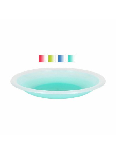 Deep Plate Dem Cristalway Ø 22 x 22 x 3 cm (36 Units)