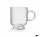 Juego de Tazas de Café Royal Leerdam Sentido 220 ml 6 Piezas (4 Unidades)