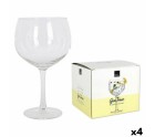 Set de Copas para Gin Tonic Bohemia Crystal Cocktails Cristal 4 Piezas (4 Unidades) (700 cc)