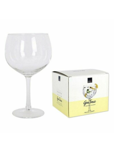 Set of Gin and Tonic cups Bohemia Crystal Cocktails Crystal 4 Pieces (4 Units) (700 cc)