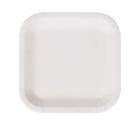 Set de Platos Algon Desechables Blanco Cartón 26 cm (36 Unidades)
